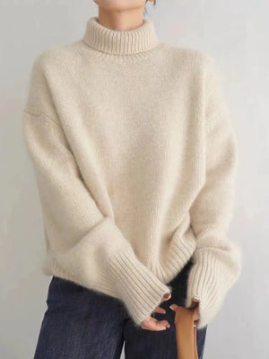 LINETTE | CASHMERE TURTLENECK SWEATER