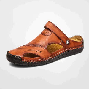 STEFAN | ORTHOPEDIC LEATHER SANDALS