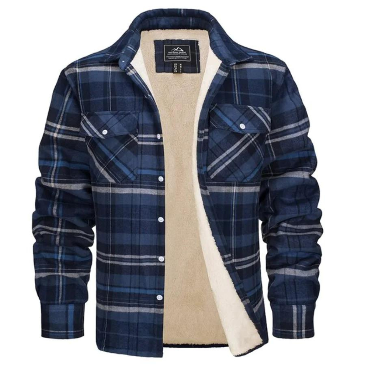 ASHER™ | FLEECE LINED FLANNEL JACKET