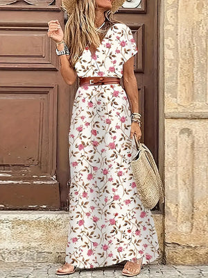 AURORA | FLORAL MAXI DRESS