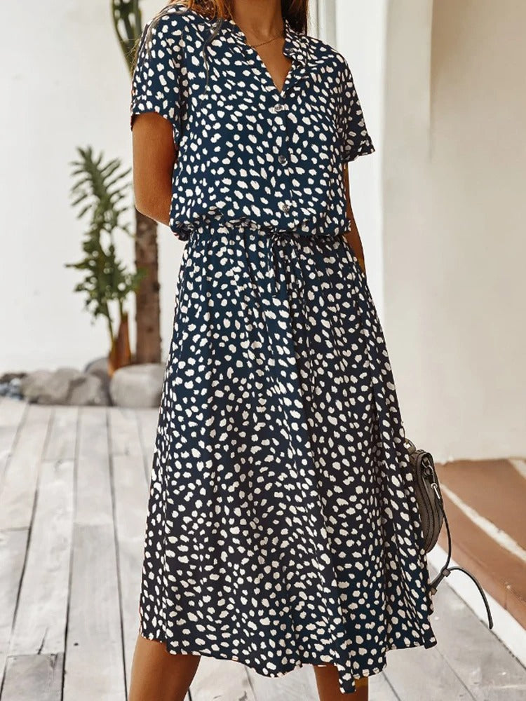 MAYA | STYLISH PRINTED DRESS